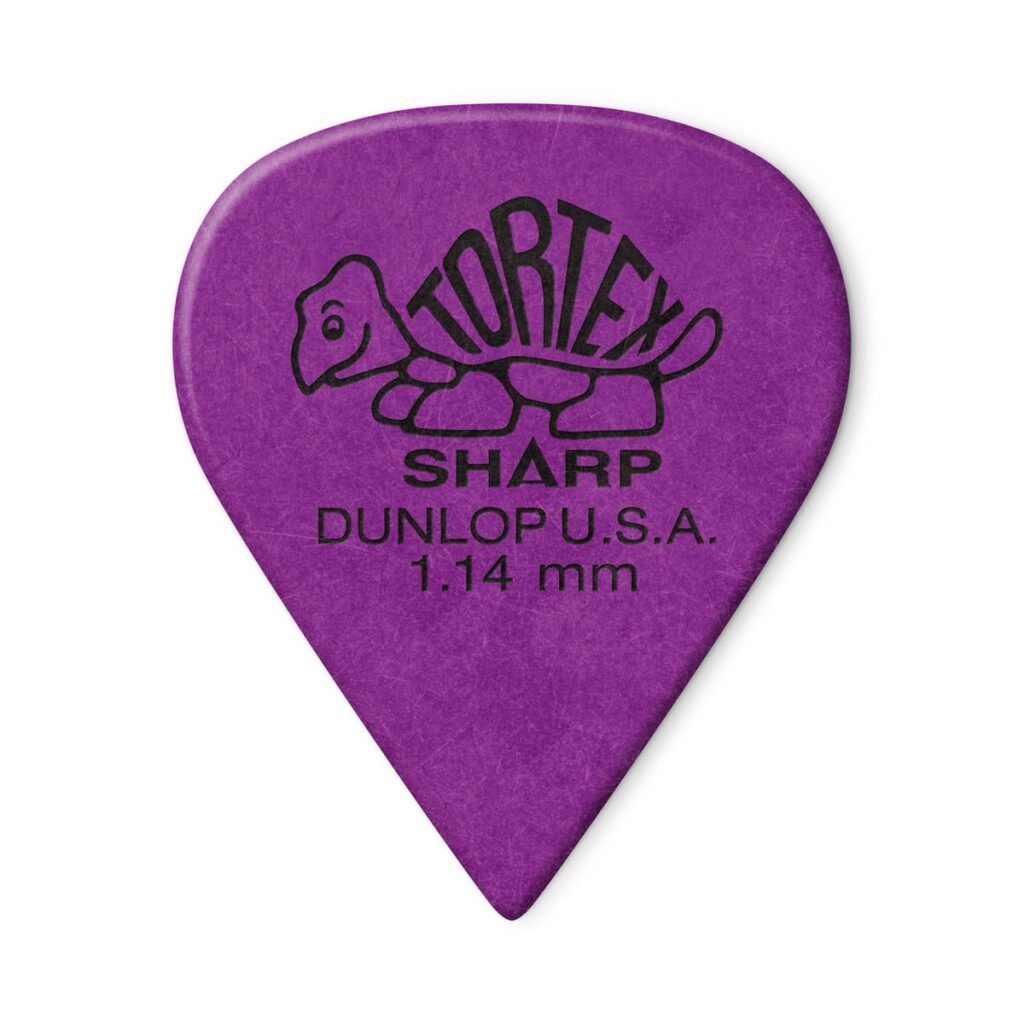 Dunlop Tortex Sharp 1.14mm 12 Pick Pack