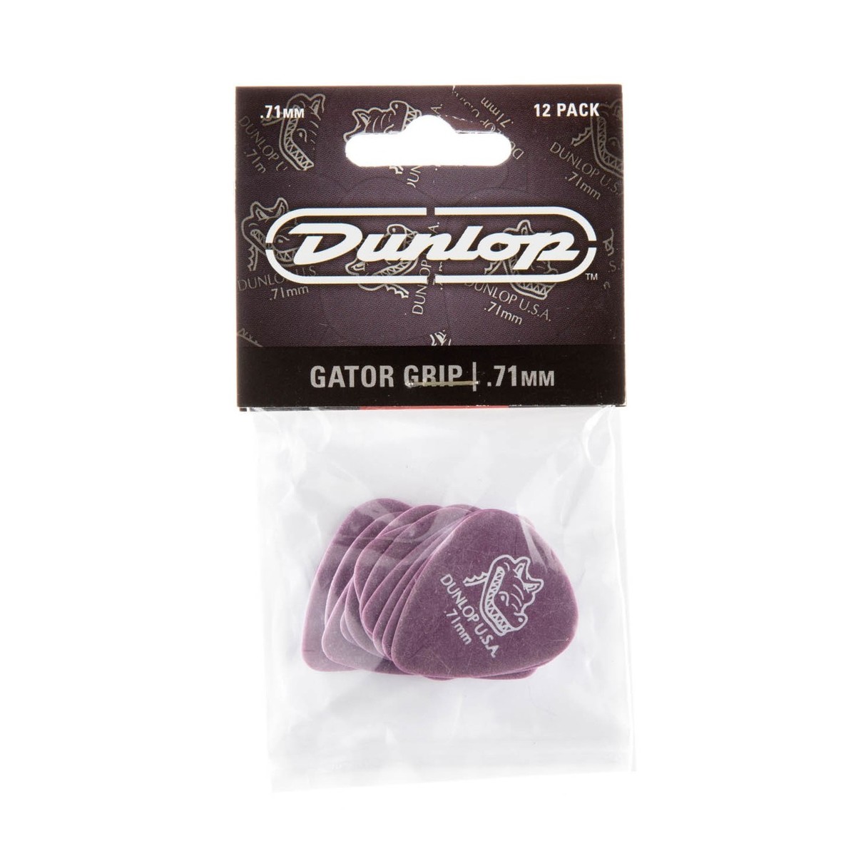 Dunlop Gator Grip Standard .71mm 12 Pick Pack - Image 3