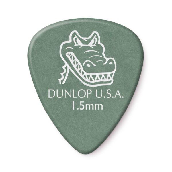 Dunlop JD-417P1.50 Gator Grip Standard 1.50mm 12 Pick Pack - Image 1