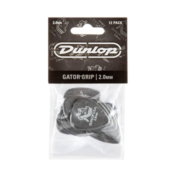 Dunlop Gator Grip Standard 2.00mm 12 Pick Pack - Image 3