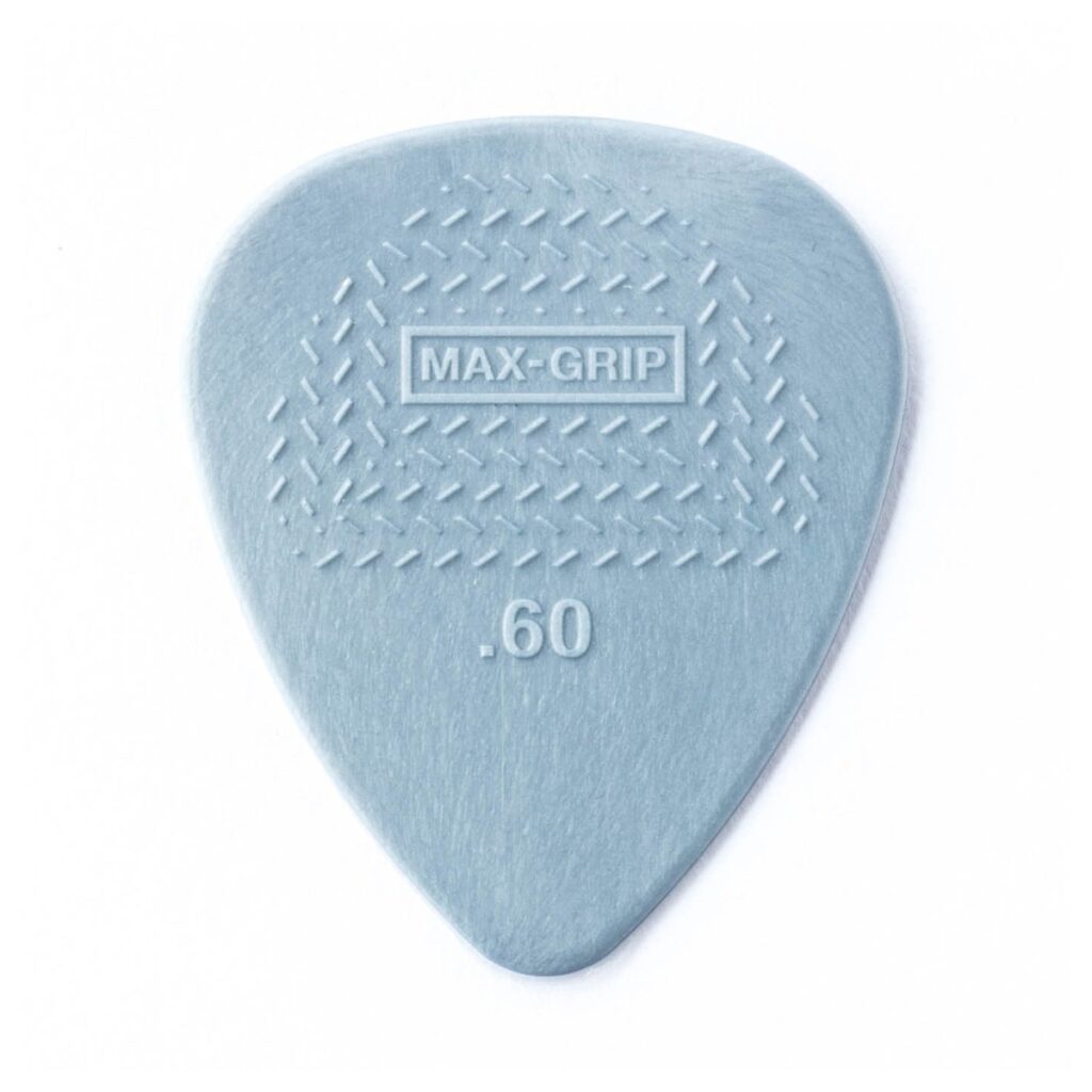 Dunlop Nylon Max-Grip Standard .60mm 12 Pick Pack