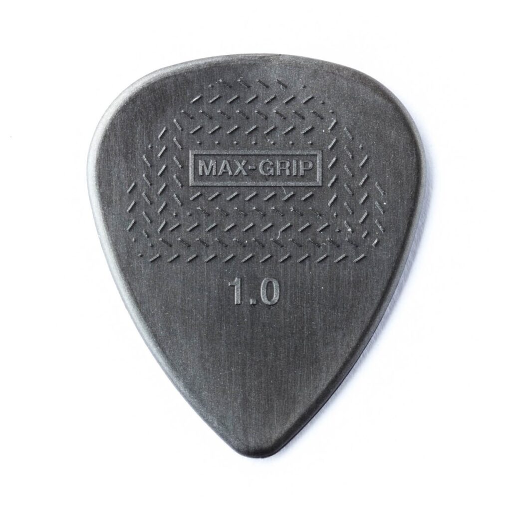 Dunlop JD-449P1.0 Nylon Max-Grip Standard 1.00mm 12 Pick Pack