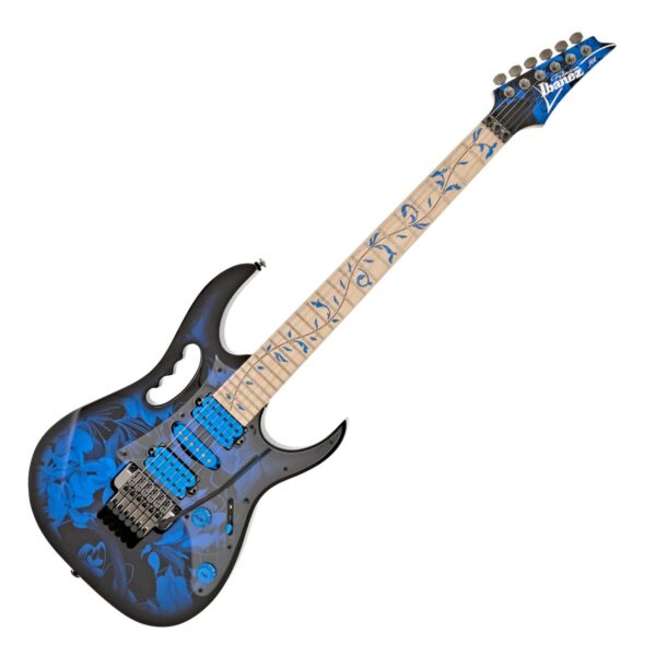 Ibanez JEM77P Steve Vai Premium Blue Floral - Image 1