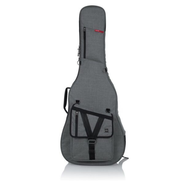 Gator GT-ACOUSTIC-GRY Transit Series Acoustic Guitar Bag Grey - Image 1