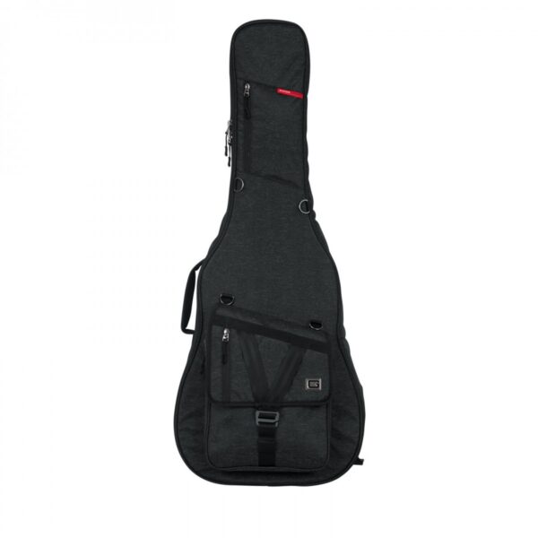 Gator GT-ACOUSTIC-BLK Transit Series Acoustic Guitar Bag Black - Image 1