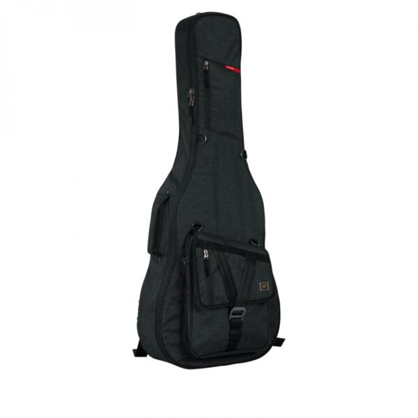 Gator GT-ACOUSTIC-BLK Transit Series Acoustic Guitar Bag Black - Image 2