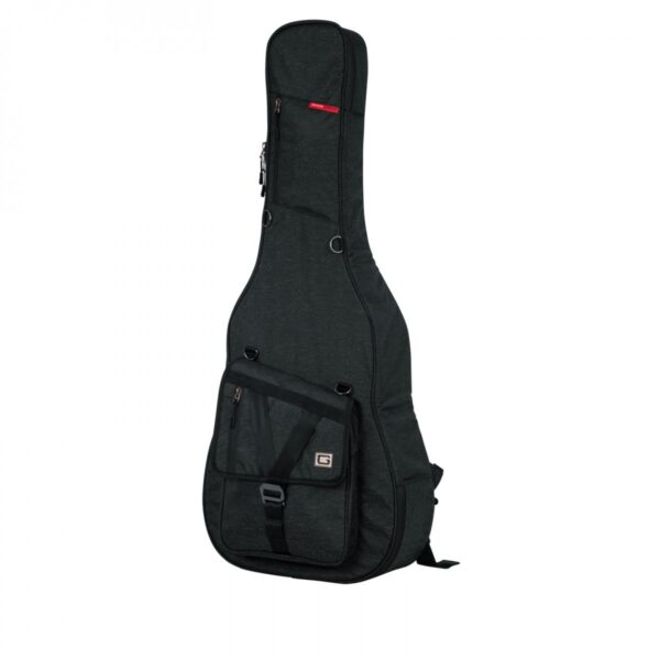 Gator GT-ACOUSTIC-BLK Transit Series Acoustic Guitar Bag Black - Image 3