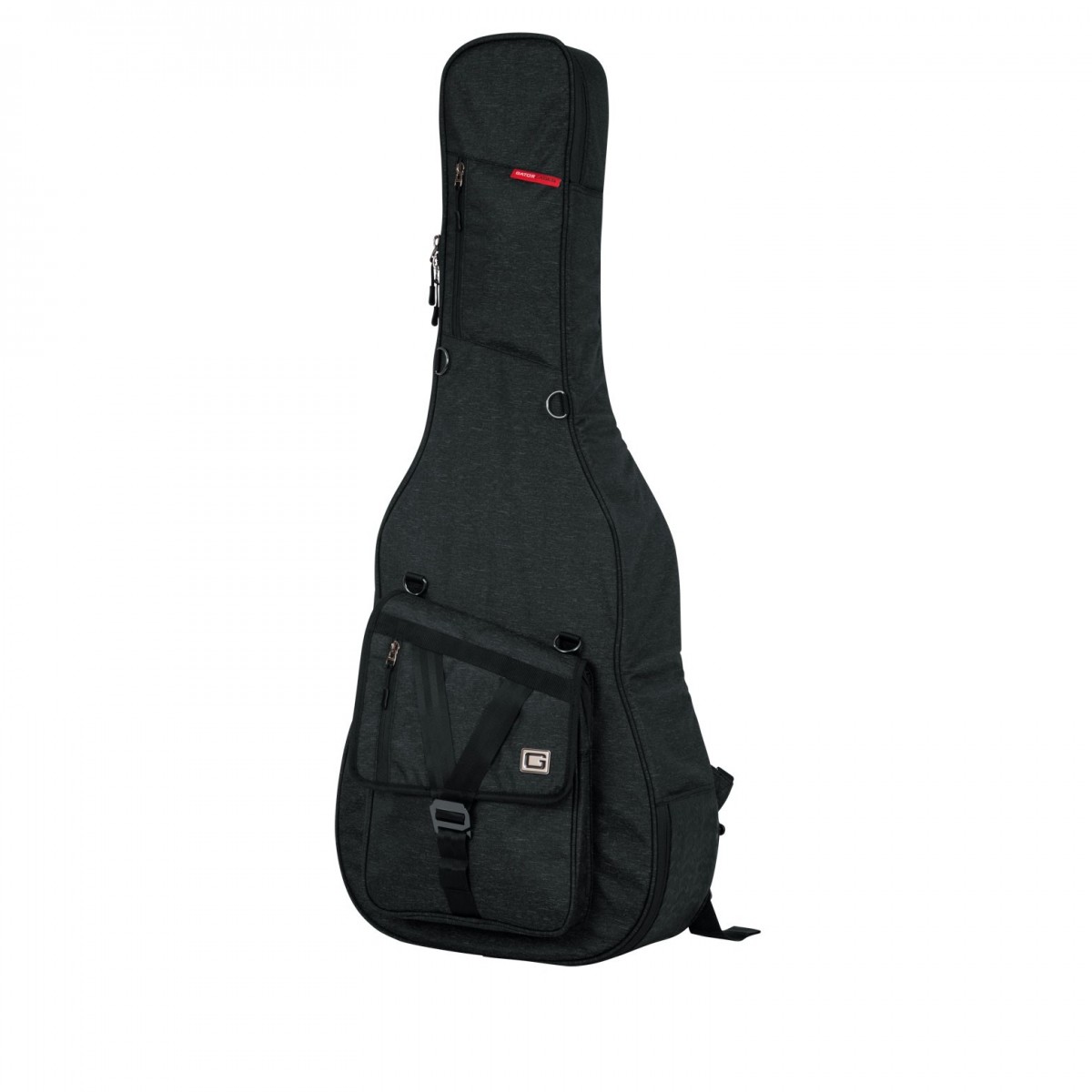 Gator GT-ACOUSTIC-BLK Transit Series Acoustic Guitar Bag Black - Image 3
