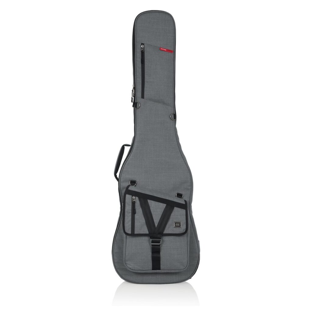 Gator GT-BASS-GRY Transit Series Bass Guitar Bag Grey