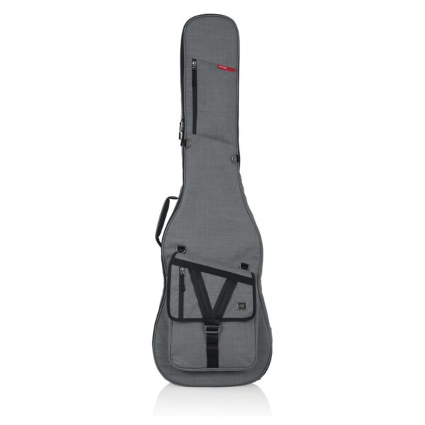 Gator GT-BASS-GRY Transit Series Bass Guitar Bag Grey - Image 1