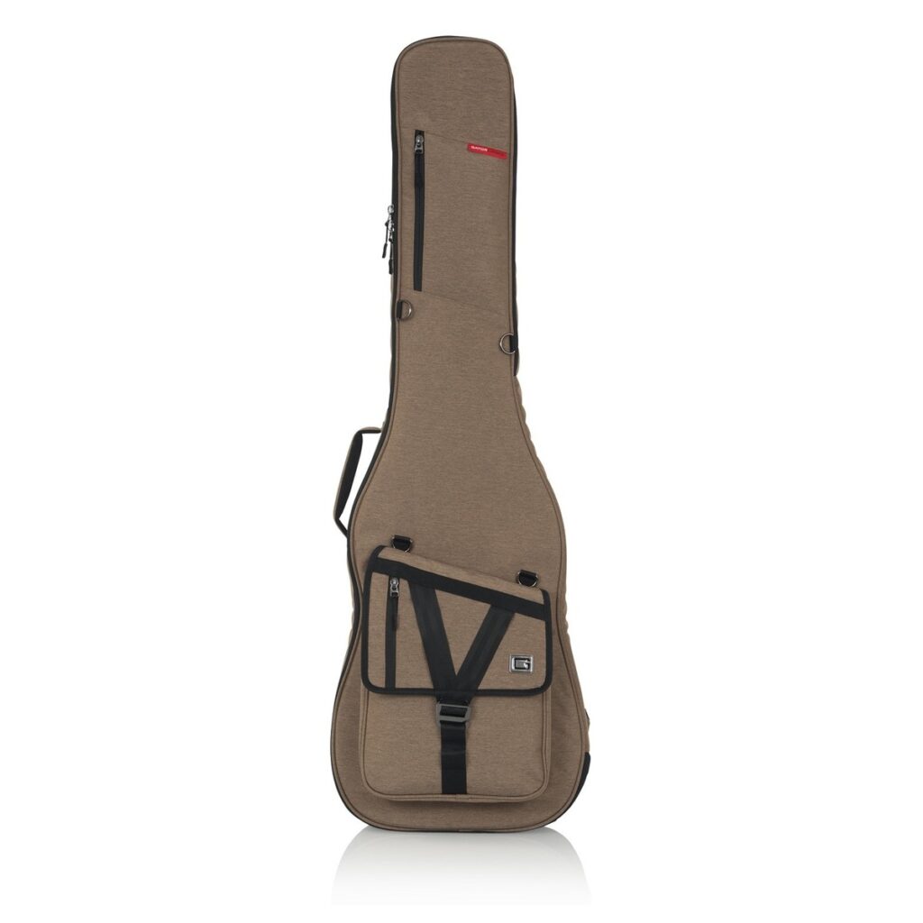Gator GT-BASS-TAN Transit Series Bass Guitar Bag Tan