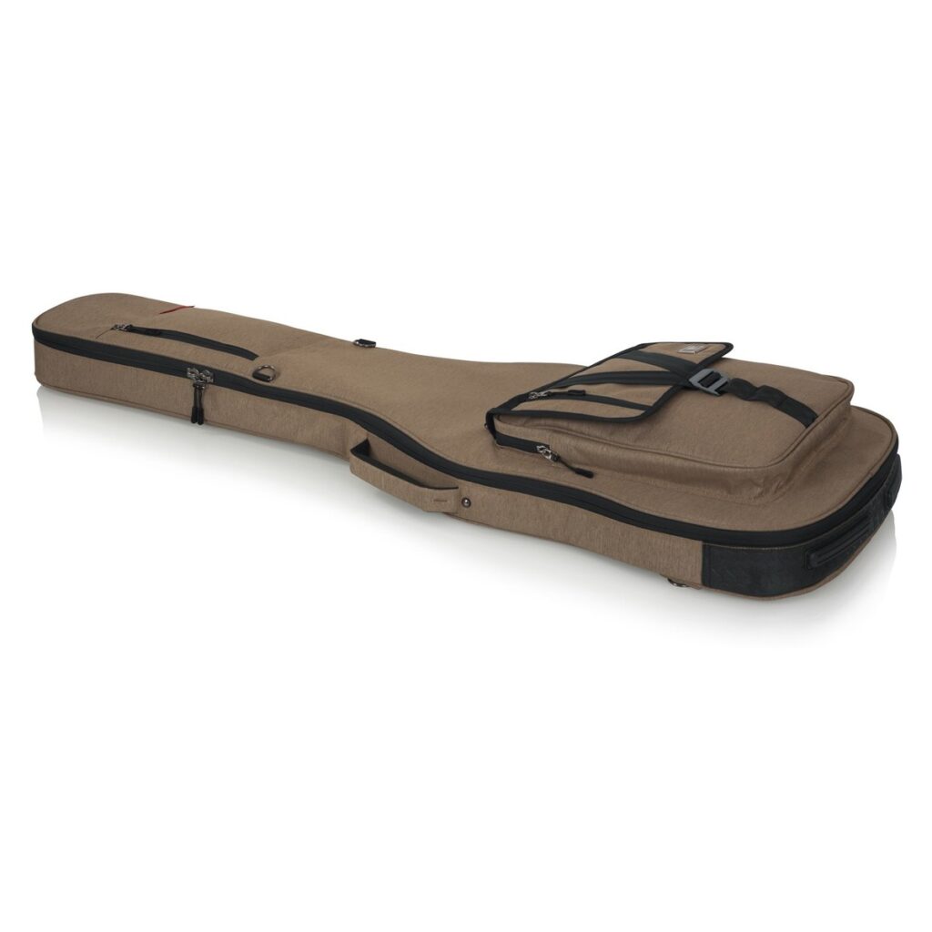 Gator GT-BASS-TAN Transit Series Bass Guitar Bag Tan
