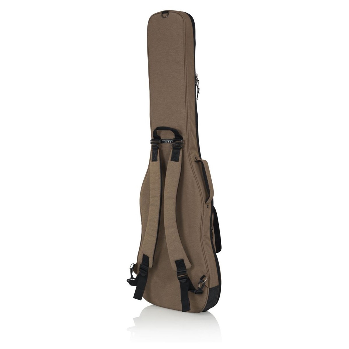 Gator GT-BASS-TAN Transit Series Bass Guitar Bag Tan - Image 3
