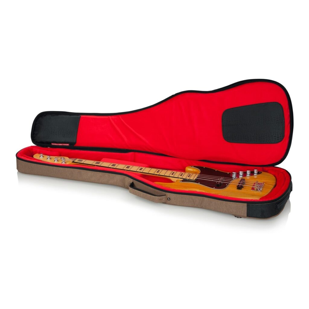 Gator GT-BASS-TAN Transit Series Bass Guitar Bag Tan