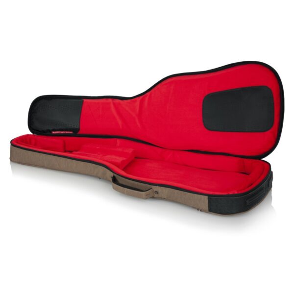 Gator GT-ELECTRIC-TAN Transit Series Electric Guitar Bag Tan - Image 3