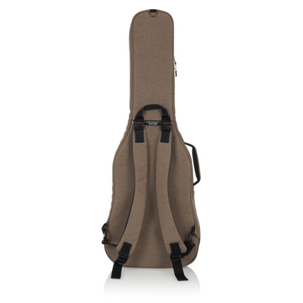 Gator GT-ELECTRIC-TAN Transit Series Electric Guitar Bag Tan - Image 4