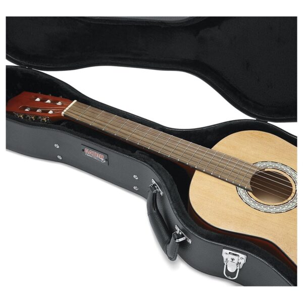 Gator GW-CLASSIC Deluxe Wooden Classical Guitar Case - Image 4