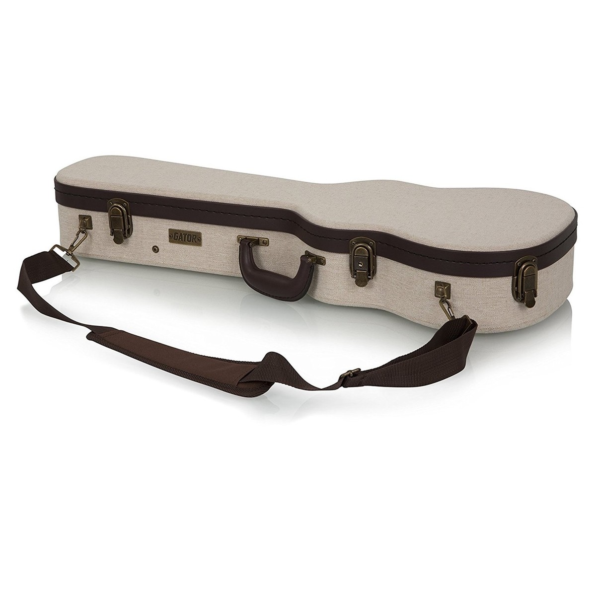 Gator GW-JM UKE-TEN Journeyman Tenor Ukulele Case Beige - Image 1