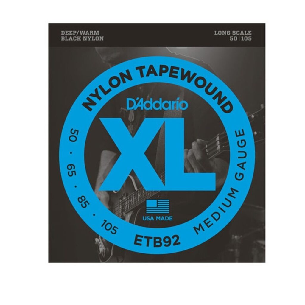 DAddario ETB92 Tapewound Bass Medium 50-105 Long Scale Strings