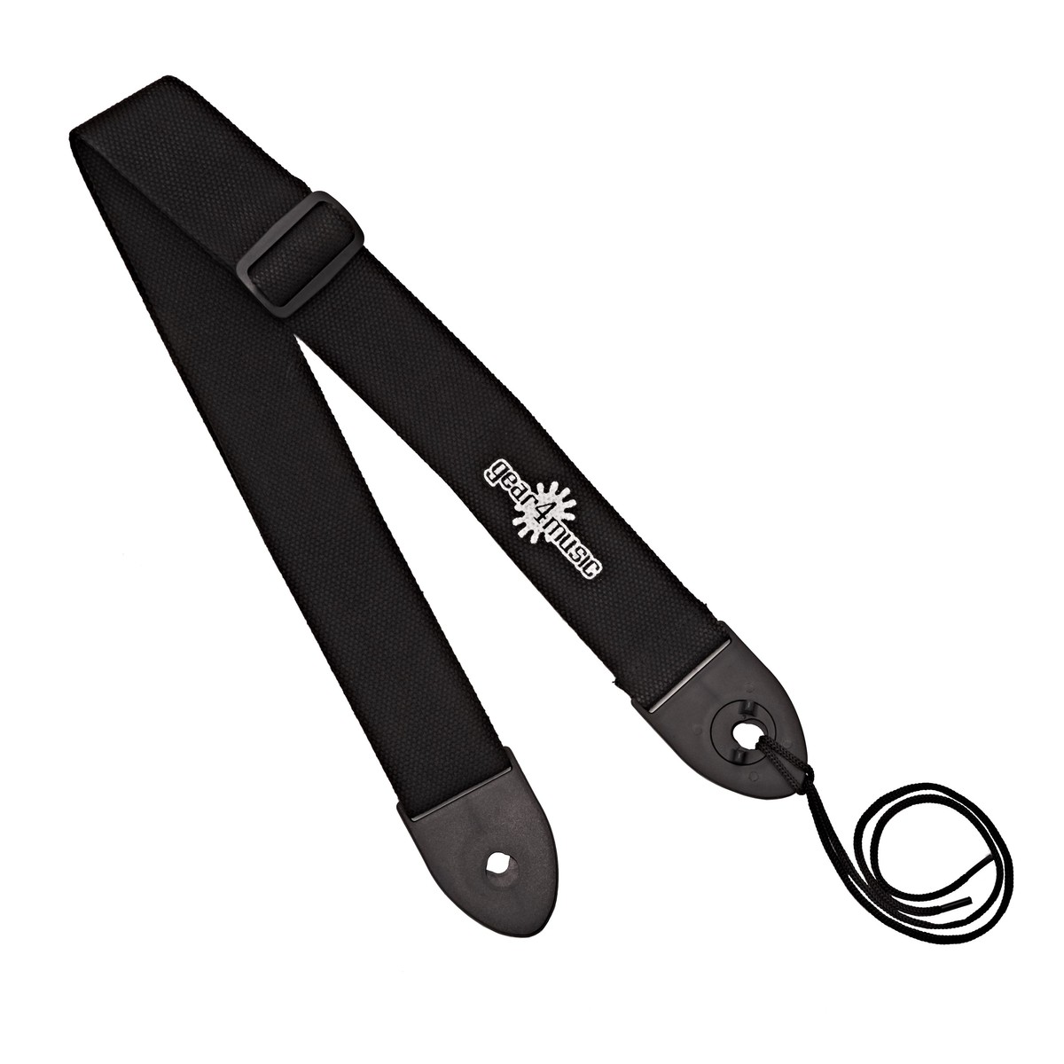 Locking Guitar Strap Black - Image 1