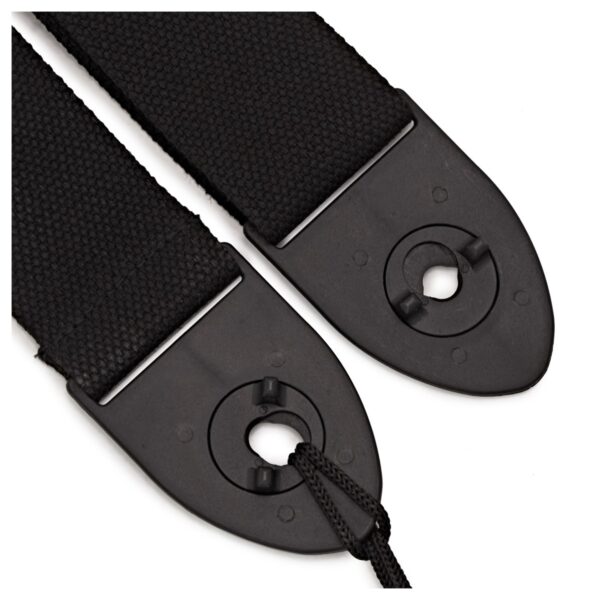 Locking Guitar Strap Black - Image 2
