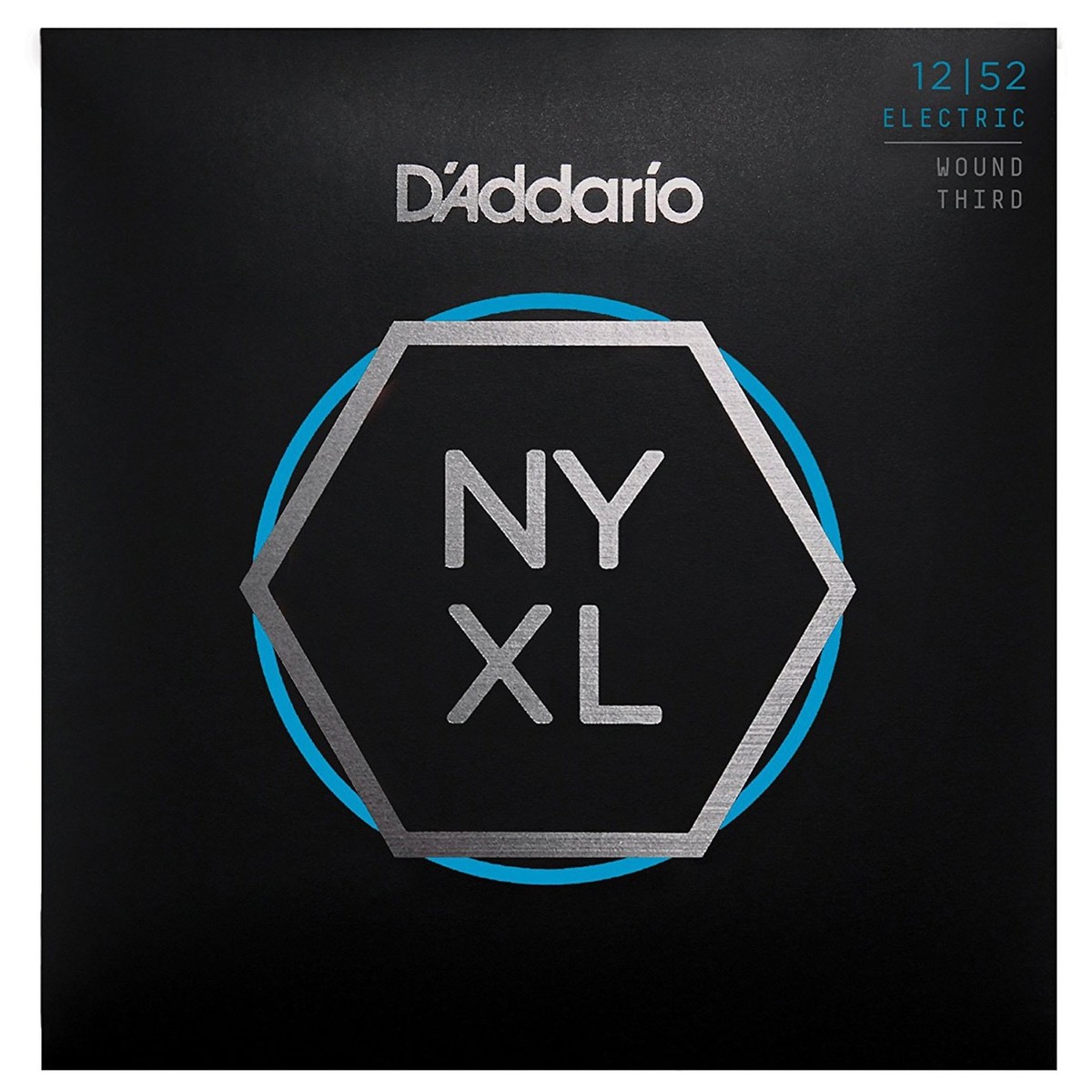 DAddario NYXL1252W Nickel Wound Light Wound 3rd 12-52 - Image 1