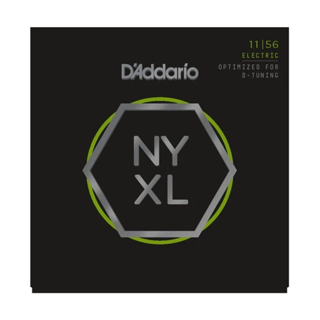 DAddario NYXL1156 Nickel Wound Medium Top / Ex-Heavy Bottom 11-56