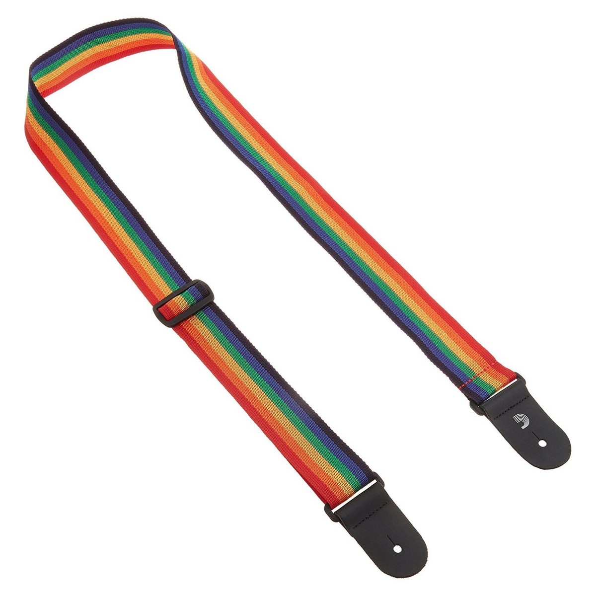 DAddario Polypropylene Guitar Strap Rainbow - Image 1