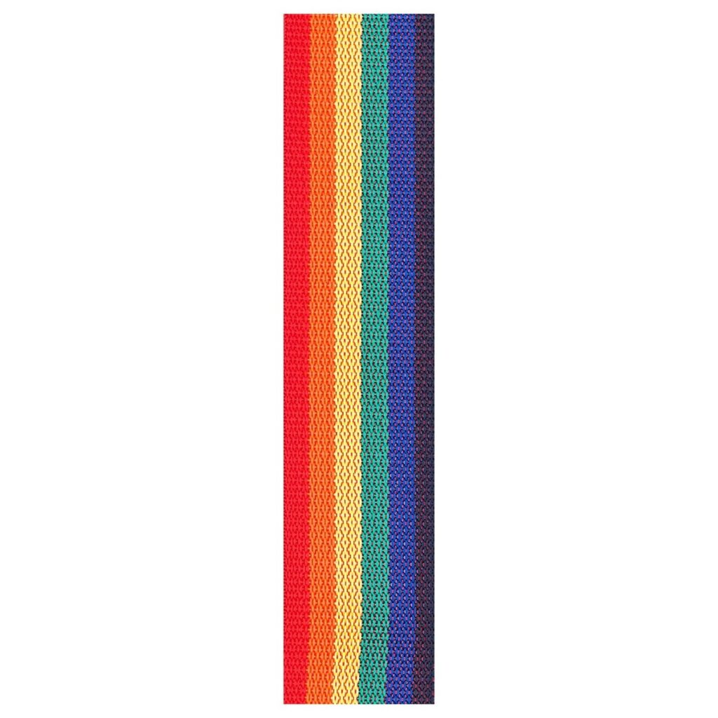 DAddario Polypropylene Guitar Strap Rainbow
