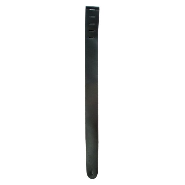 DAddario 25L00-DX Classic Leather Guitar Strap Black Extra-Long - Image 2