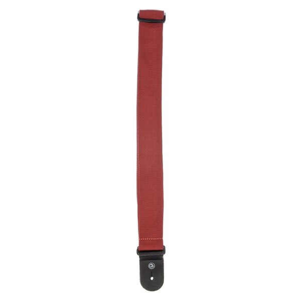 DAddario Polypropylene Guitar Strap Red - Image 3