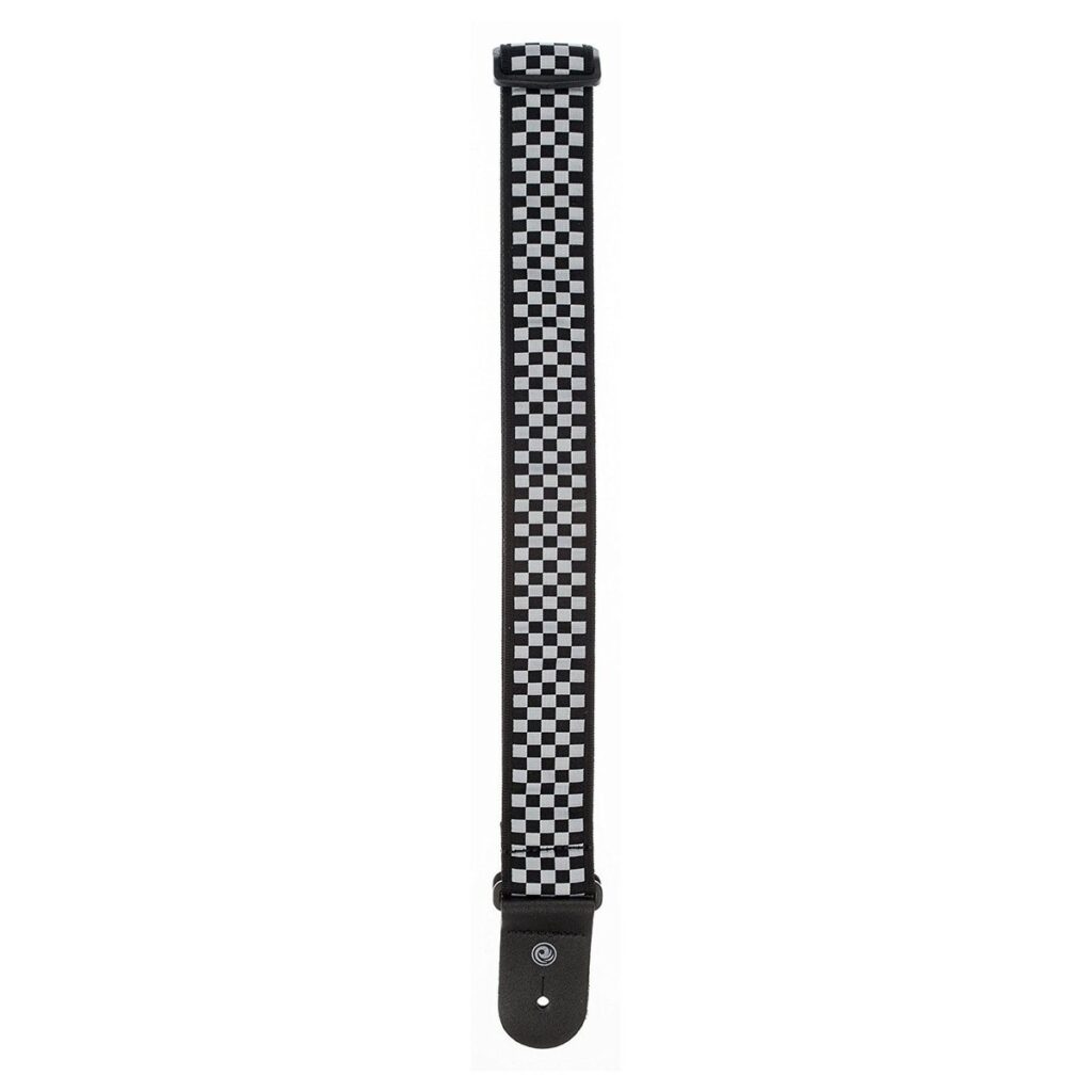 DAddario Woven Guitar Strap Check Mate
