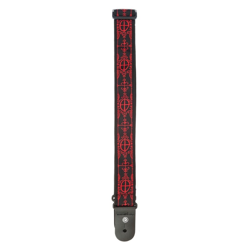 DAddario 50A12 Woven Guitar Strap Voodoo