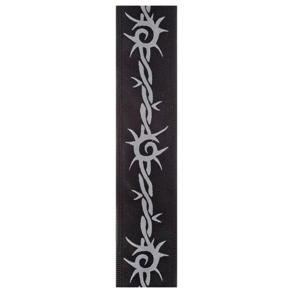 DAddario 50F04 Woven Guitar Strap Barbed Wire - Image 2
