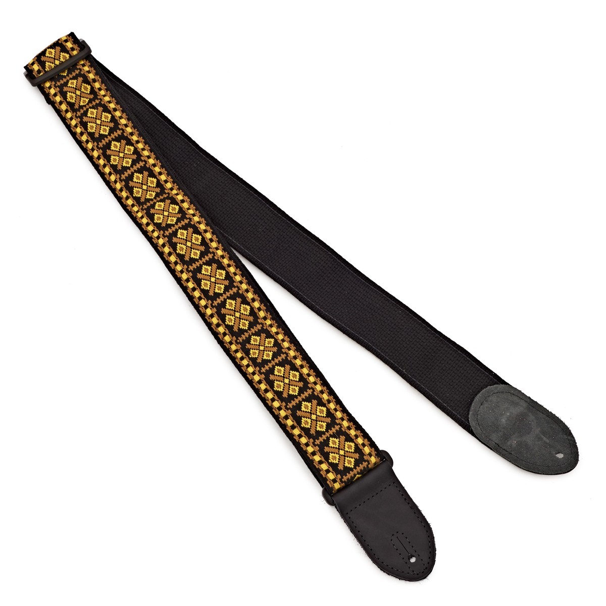 Gretsch G Brand Strap Diamond Black End - Image 1