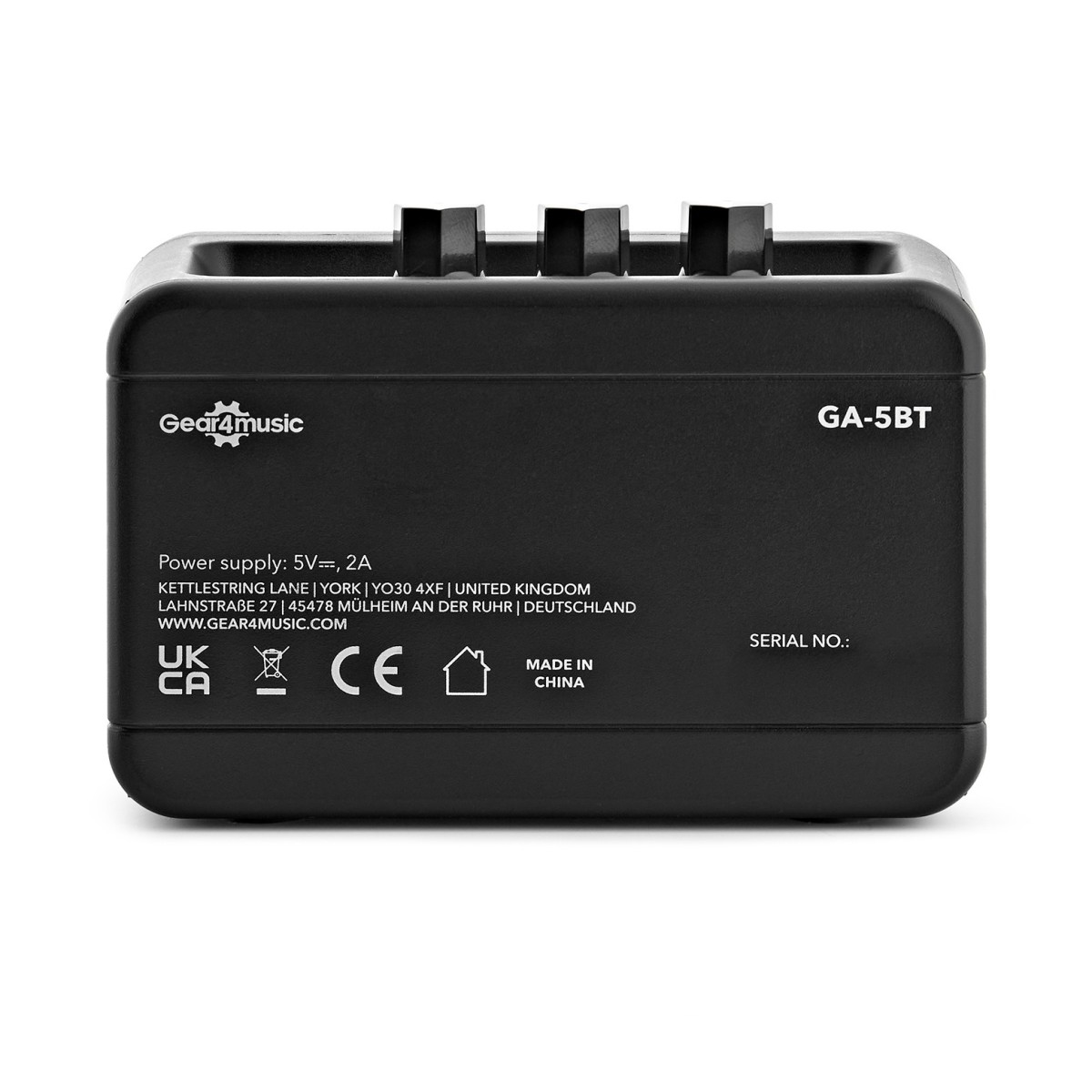 Mini Guitar Amplifier with Bluetooth by Gear4music
