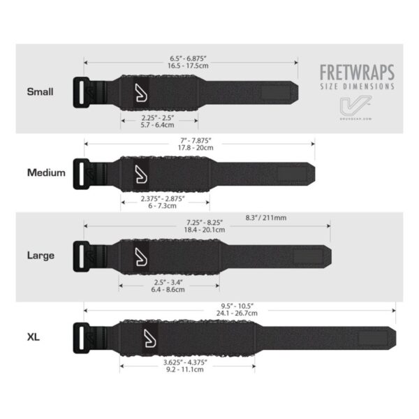 Gruv Gear Fretwraps 1pk Purple Small - Image 2