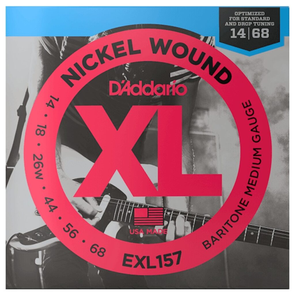 Daddario EXL157 Nickel Wound Baritone Guitar Strings