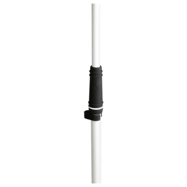 Gravity MS23W Microphone Stand with Round Base White - Image 4