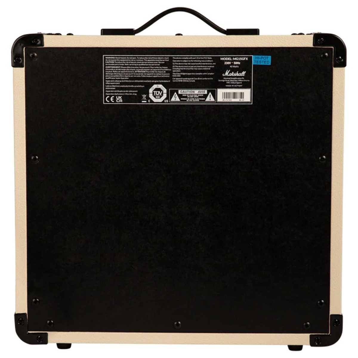 Marshall MG15GFX Gold 15W Combo Cream