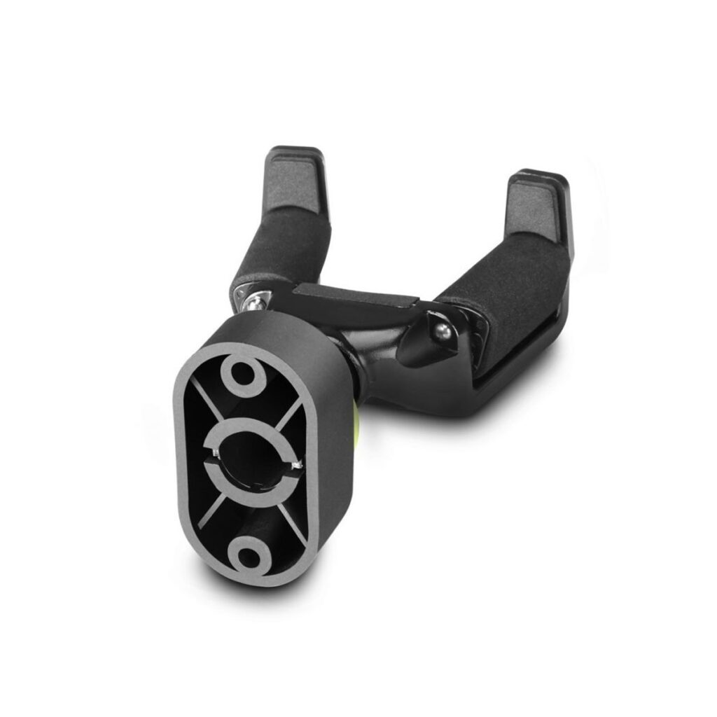 Gravity GS01WMB Guitar Wall Mount Hanger With Neck Hug