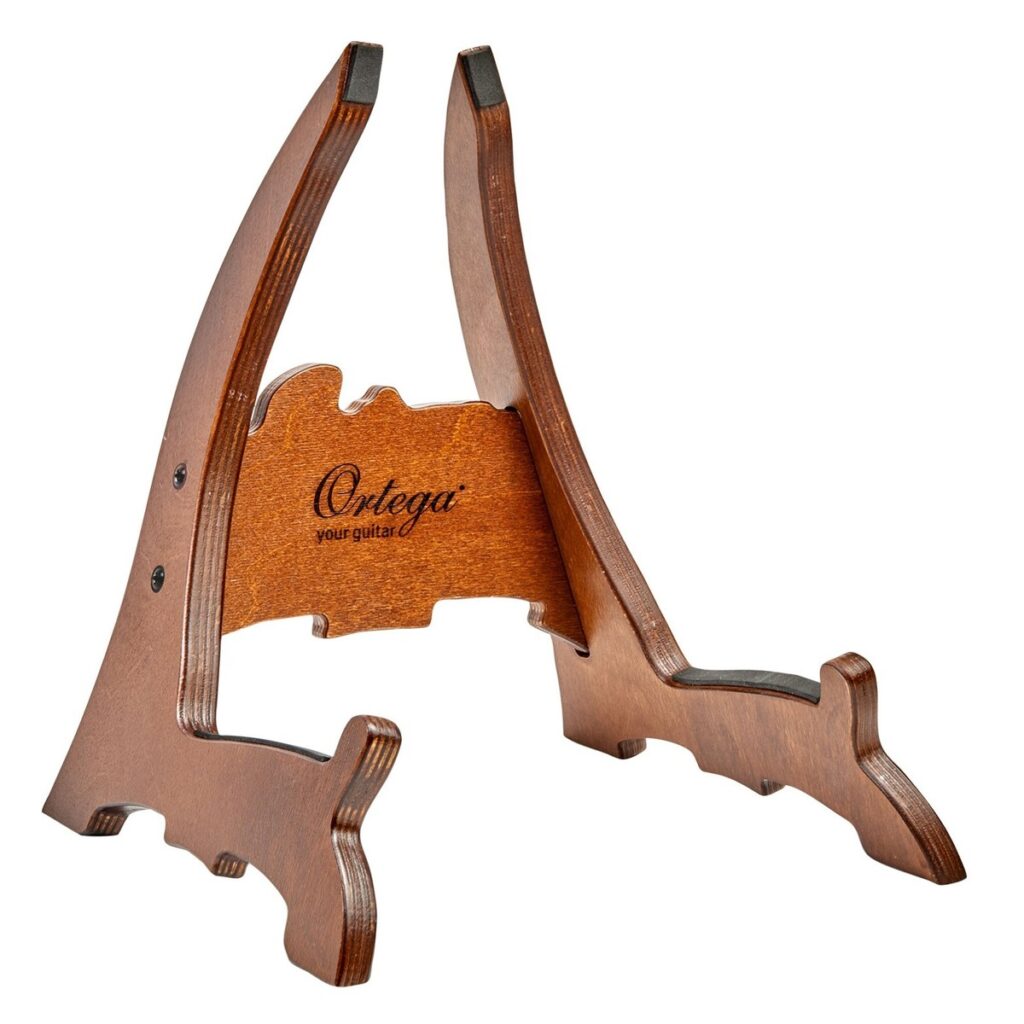 Ortega OWUS-1 Wooden Ukulele Stand Dark Brown