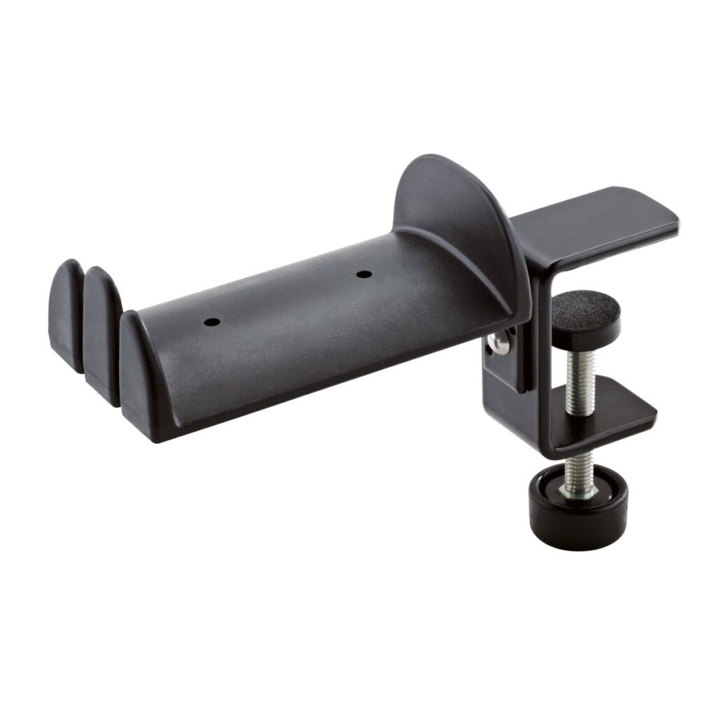 K&M 16090 Headphone Holder Black