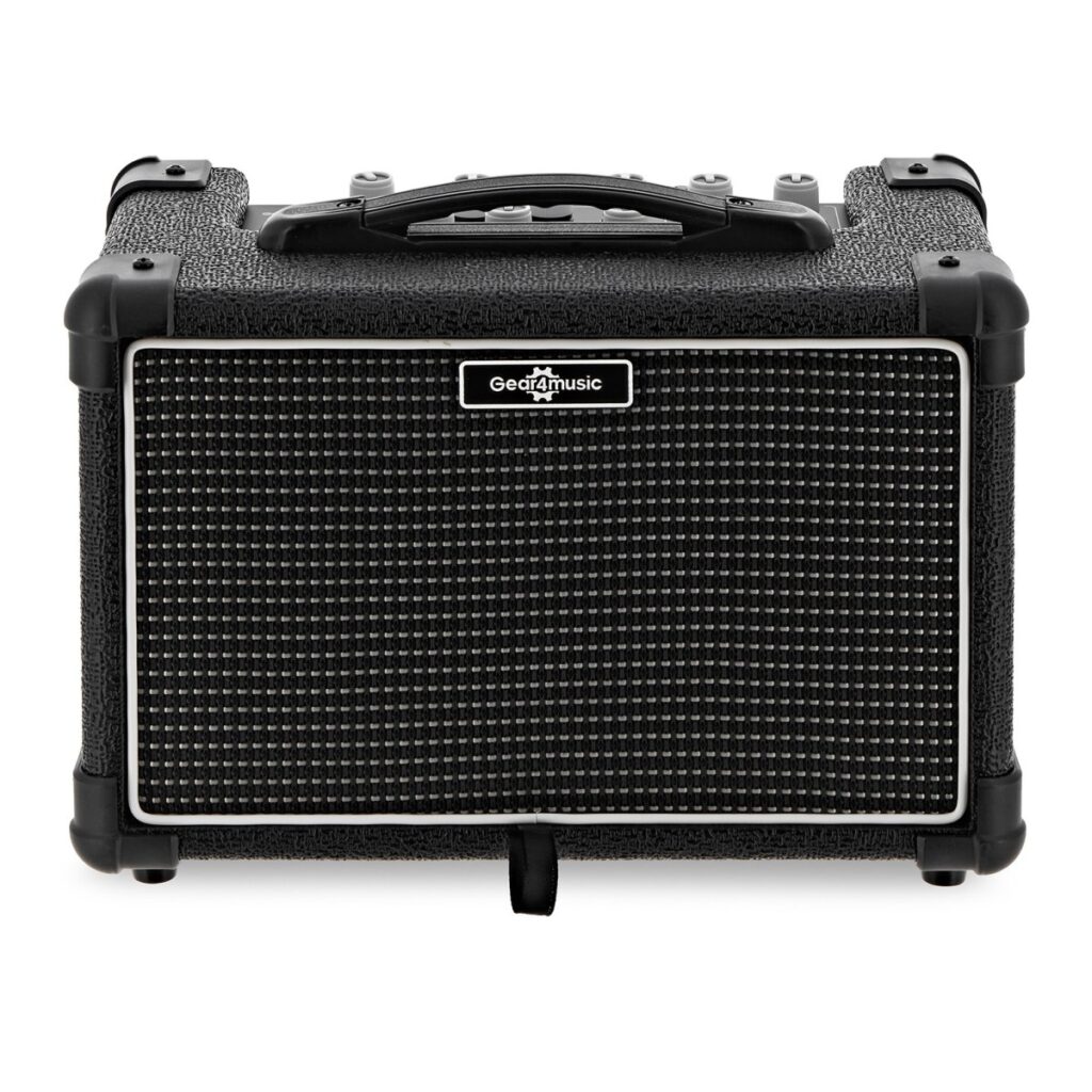 Guitar Modelling Amp with Drum Machine and Looper by Gear4music