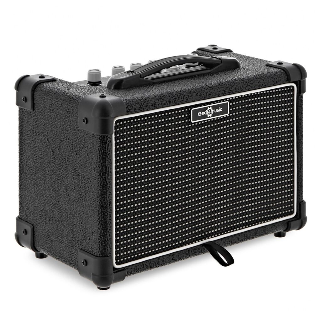 Guitar Modelling Amp with Drum Machine and Looper by Gear4music