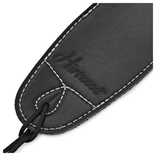 Hartwood Deluxe Guitar Strap Black - Image 2