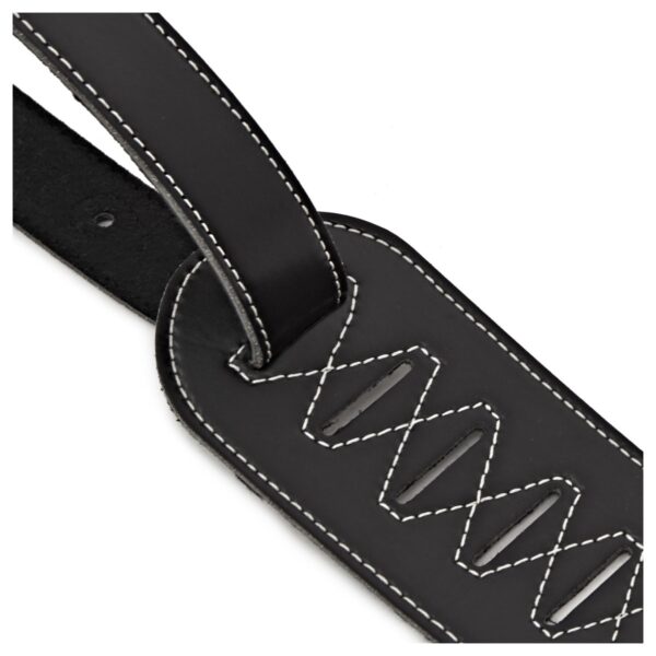 Hartwood Deluxe Guitar Strap Black - Image 4