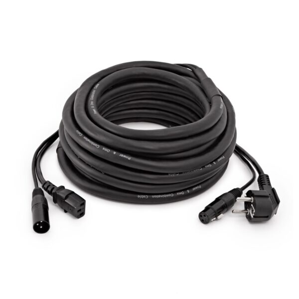 XLR and EU IEC Combination Cable 10m - Image 1