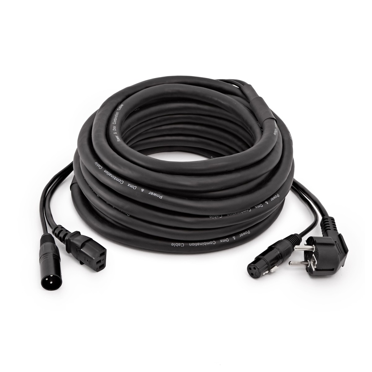XLR and EU IEC Combination Cable 10m - Image 1