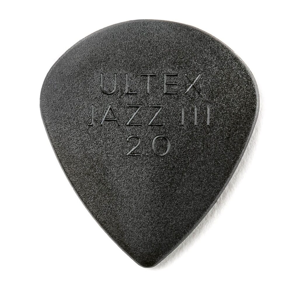 Dunlop JD-427P2.0 Ultex Jazz III 2.0mm 6 Pick Pack
